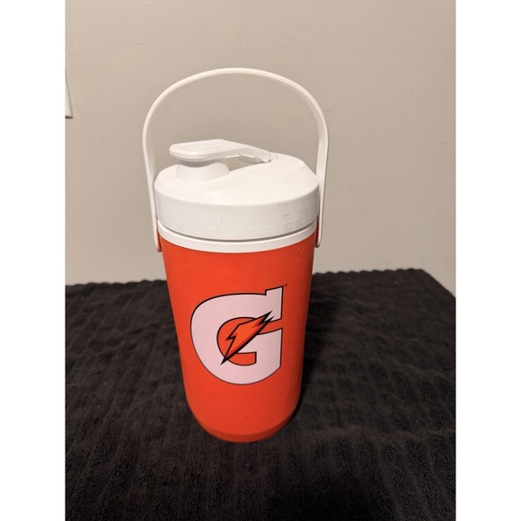 Gatorade Orange 64oz (1/2 Gallon) Cold Beverage Jug Cooler Made In The USA - Picture 6 of 6